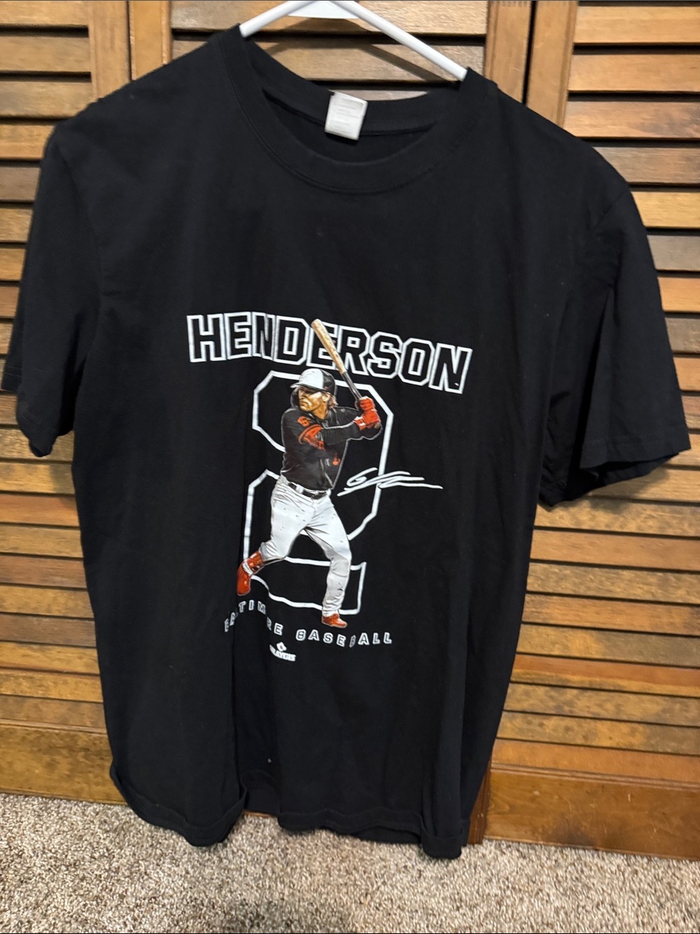 Gunner Henderson baltimore orioles tee shirt
